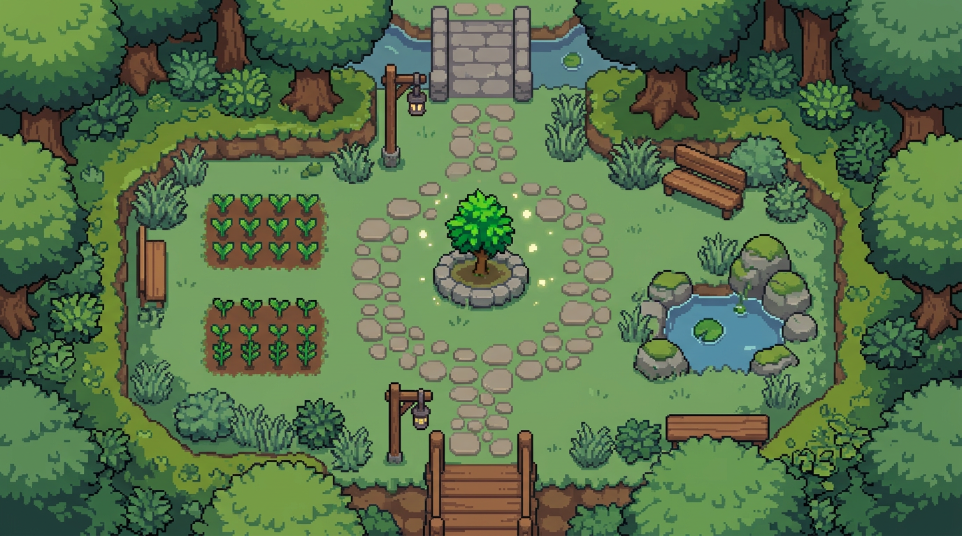 Forest Pocket Garden v1