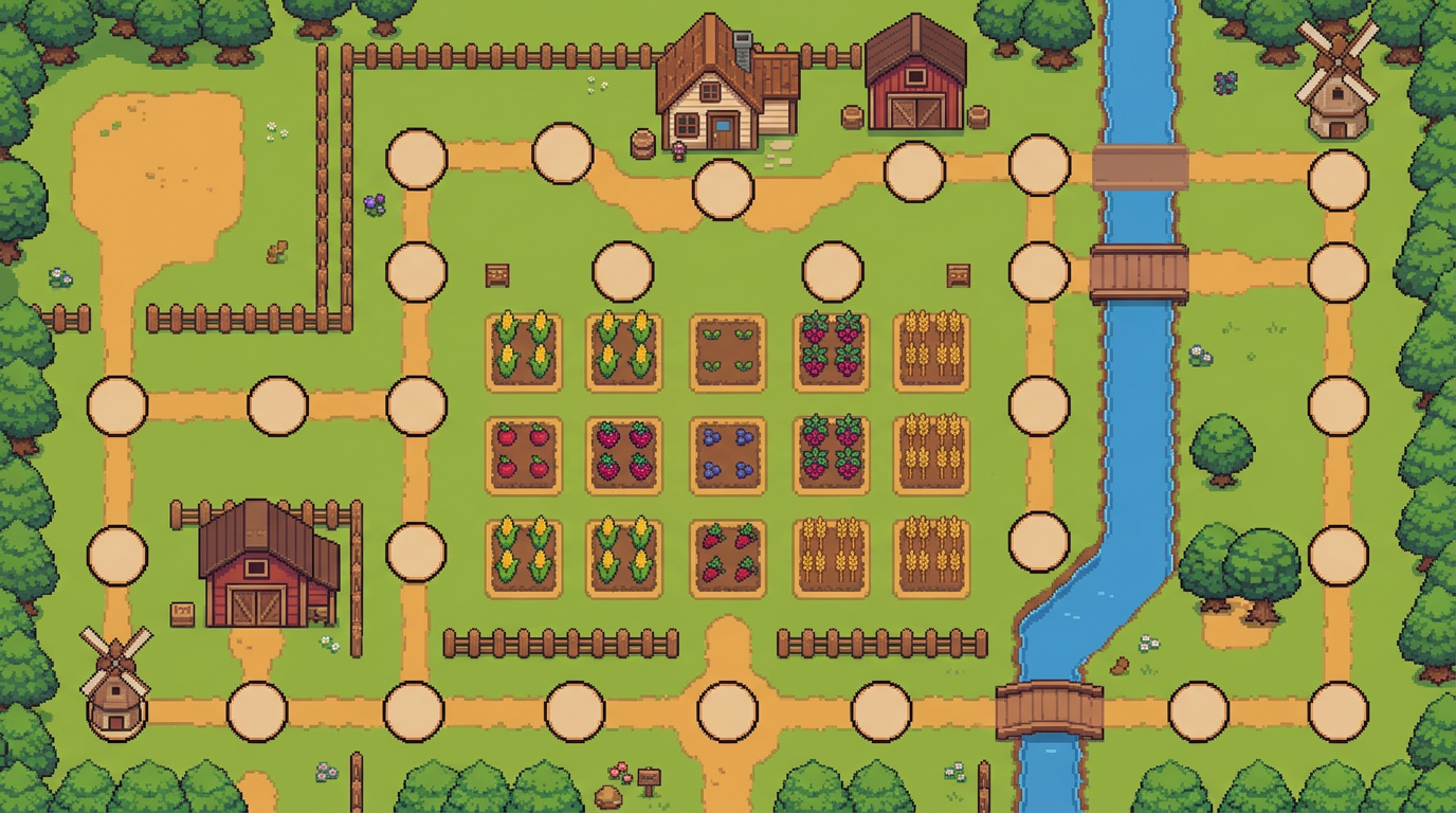 Harvest Board Game Map v1