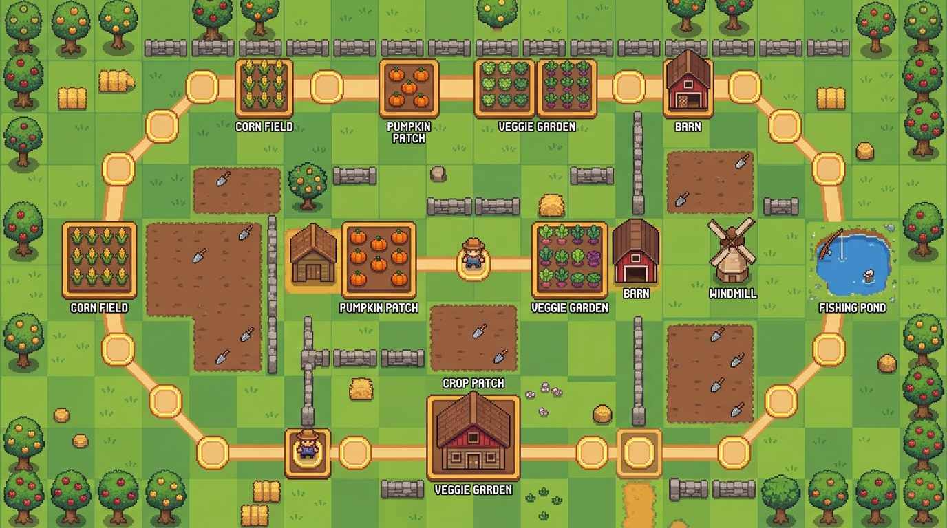 Harvest Board Game Map v2