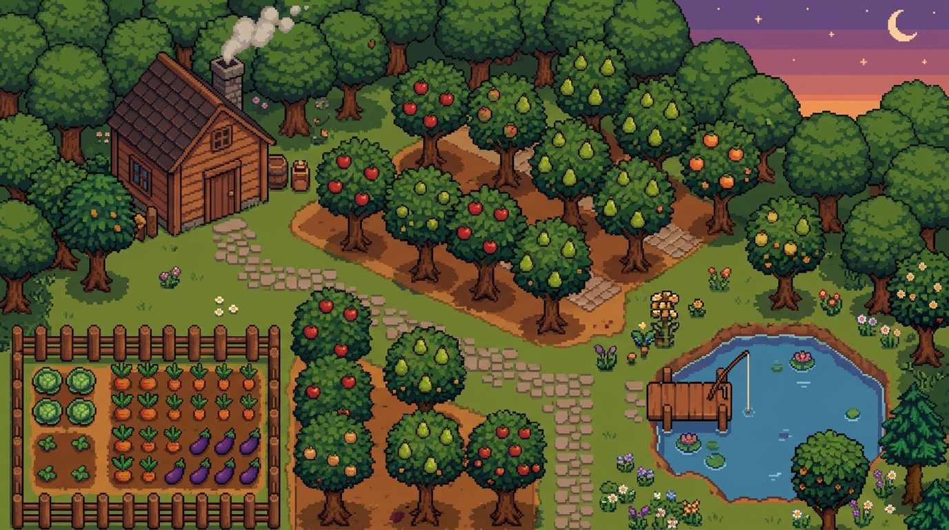 Cozy Orchard Cabin v2