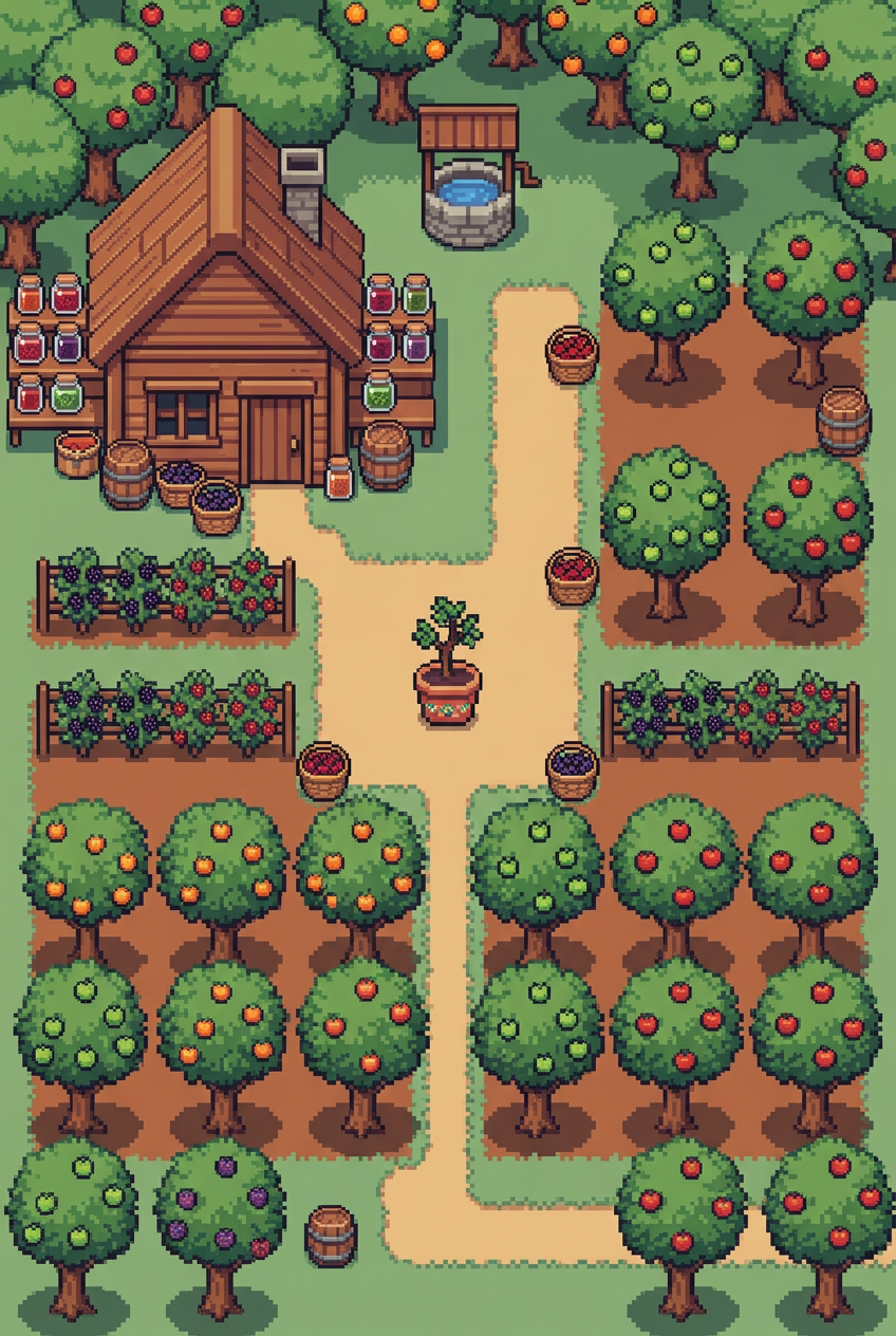 O07. Tiny Fruit Market Farm